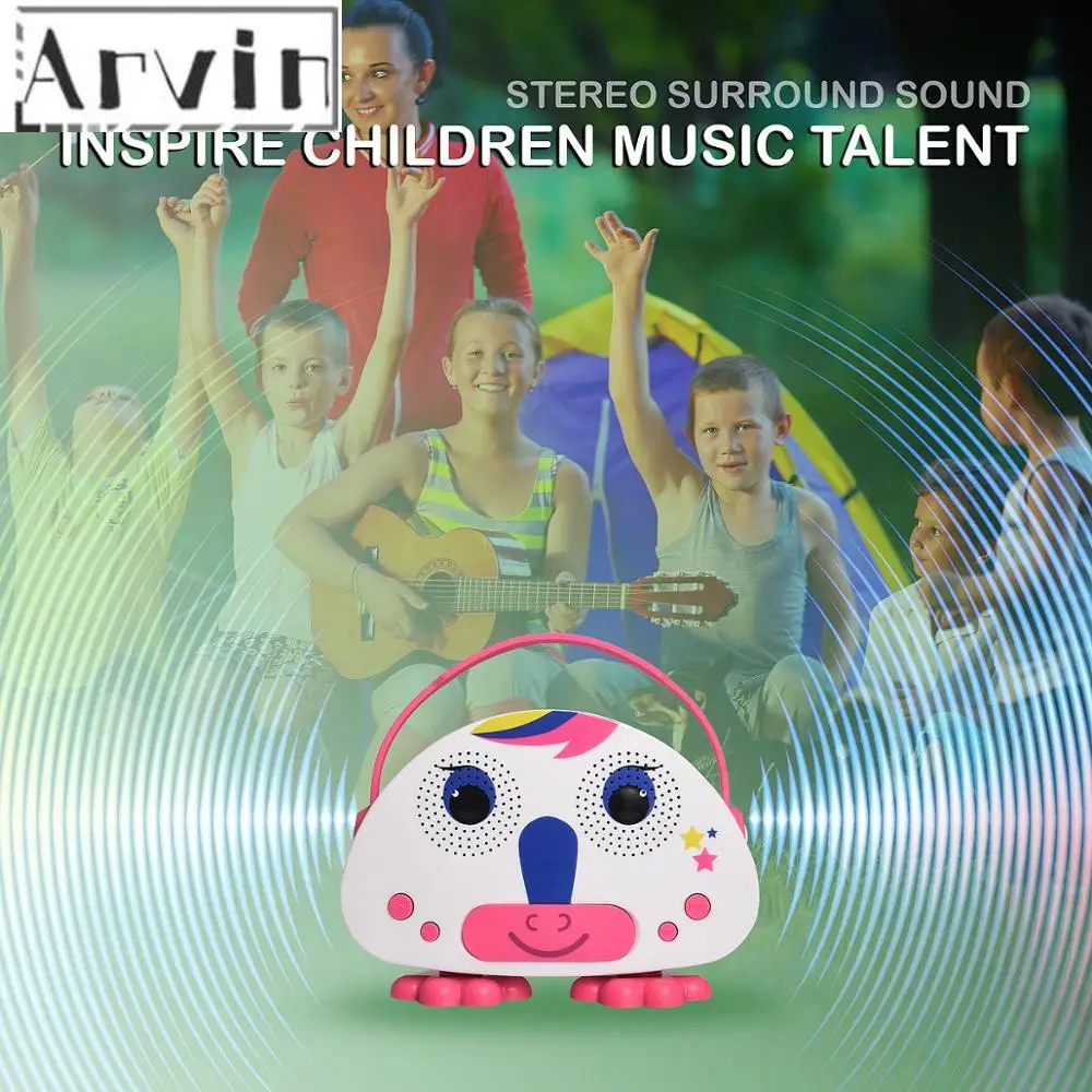 Karaoke Machine for Kids with Microphone Portable Player Speaker for Home Outdoor Travel Activities Christmas Gift Children