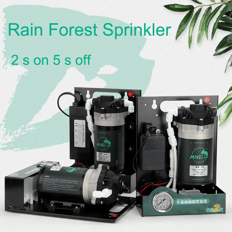 Greenhouse Plant Tank Misting Reptiles Fogger Mist Sprinkler Rainforest