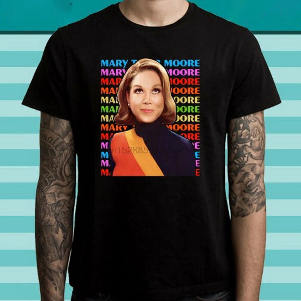 Mary Tyler Moore Show Tv Мужская черная футболка Размер S до 3XL бесплатная доставка
