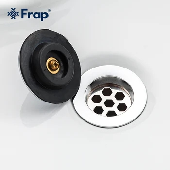 

Frap Drain With Overflow Bathroom Basin Sink Sink Drain Plugs Kitchen Sink Strainer Shower Drain Stopper Bathtub F64-2