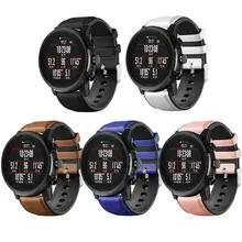ТПУ+ кожа 22 мм ремешок-браслет для huawei Watch GT ремешок для huawei Honor Watch Magic Smart Watch сменный Браслет