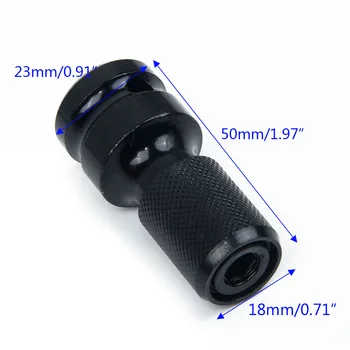 

4pcs Hex Impact Wrench Socket Adapter Double Head Screwdriver Holder Garage Maintenance Use Power Tool Accessories