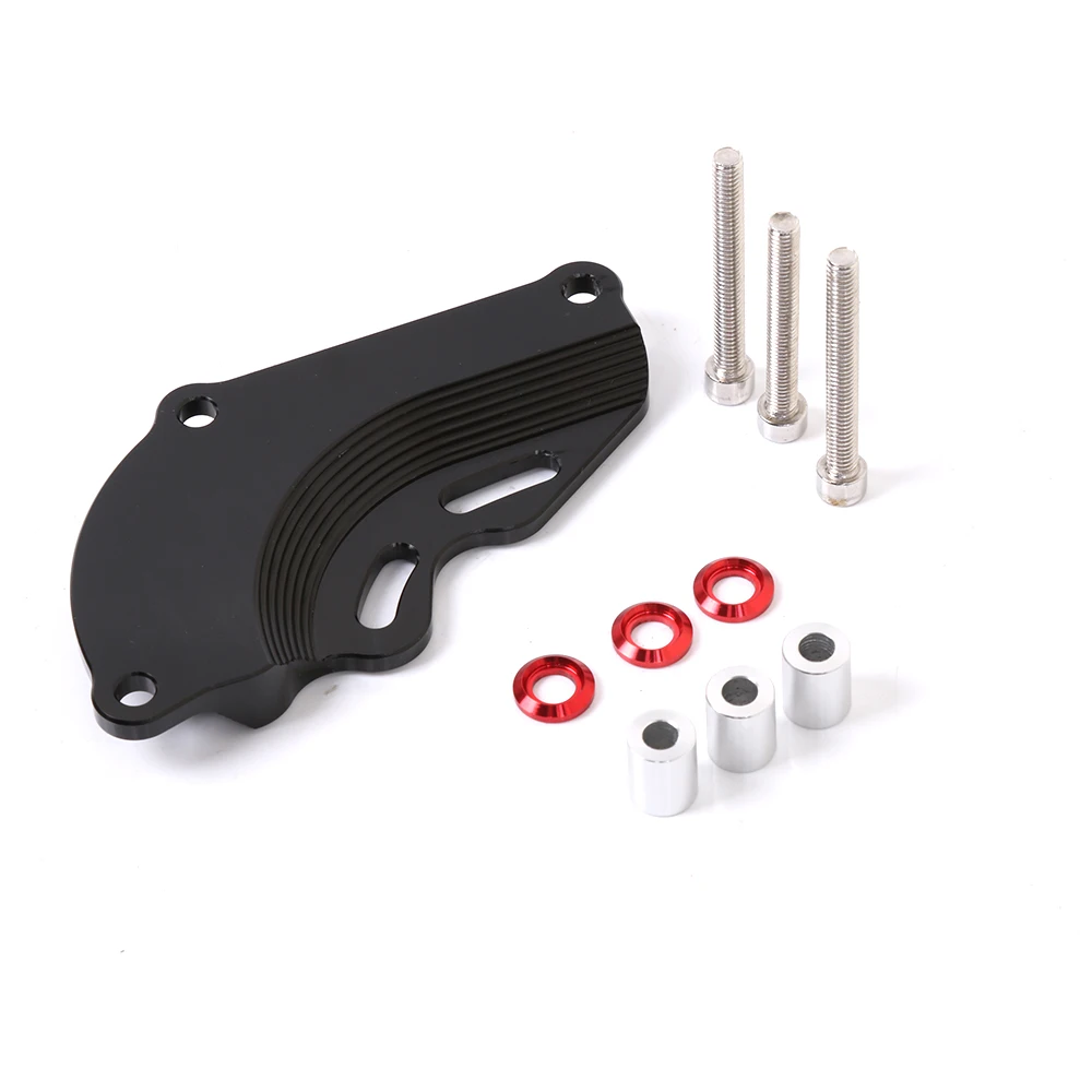 BLACK FENRIR мотоциклетный чехол для двигателя, защитный чехол для Kawasaki Z800 2013 - Цвет: BLACK