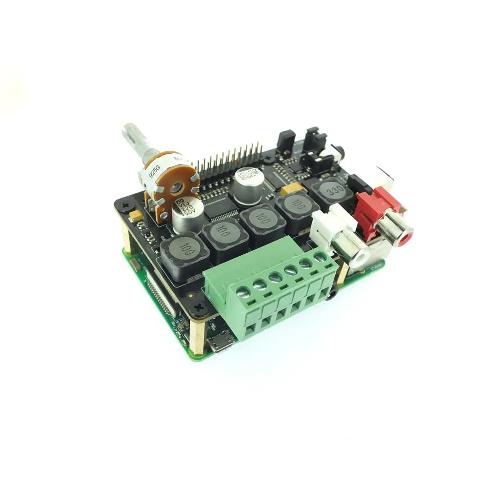  5 Pcs Raspberry Pi Dac Full-Hd Amplificatore in Classe D I2S PCM5122 X400 Audio Scheda di Espansion