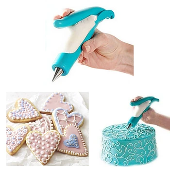 

Deco 1Set Tool Cake Decorating Cake Pen Pastry Kit DIY Pastry Icing Piping Bag Blue Party Cake Decorating Pen Tool Kit