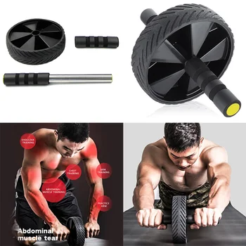 

Abdominal Roller Arm Waist Fitness Muscle Strength Training For Home Gym Sports Exercise Wheel Wear Resistant