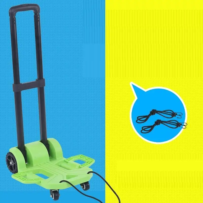 MODEL Q Carello Carrello piegevole Carro Verdulero Roulant Chariot De Courses Avec roulets торговый стол Mesa Cocina Кухонная Тележка - Цвет: MODEL Q