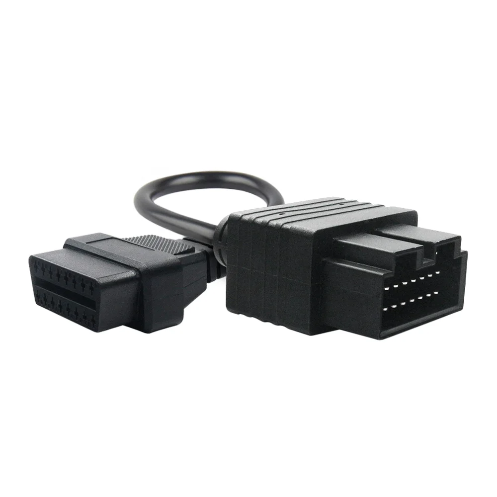 Для KIA 20Pin для 16Pin адаптер OBD2 OBD диагностики кабель 20 контактный до 16 2 Женский