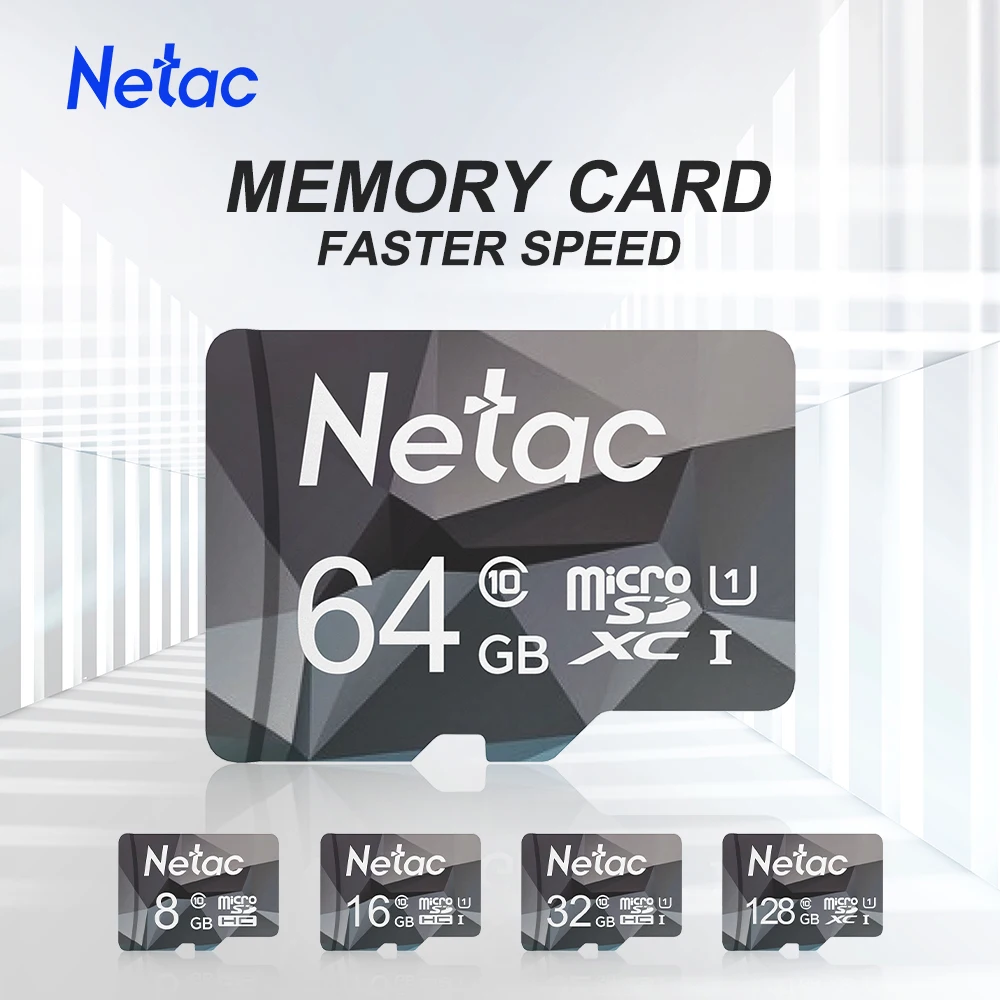 Карта памяти Microsd Netac класс 10 64 ГБ 32 16 8 128 ГБ|Карты памяти| |