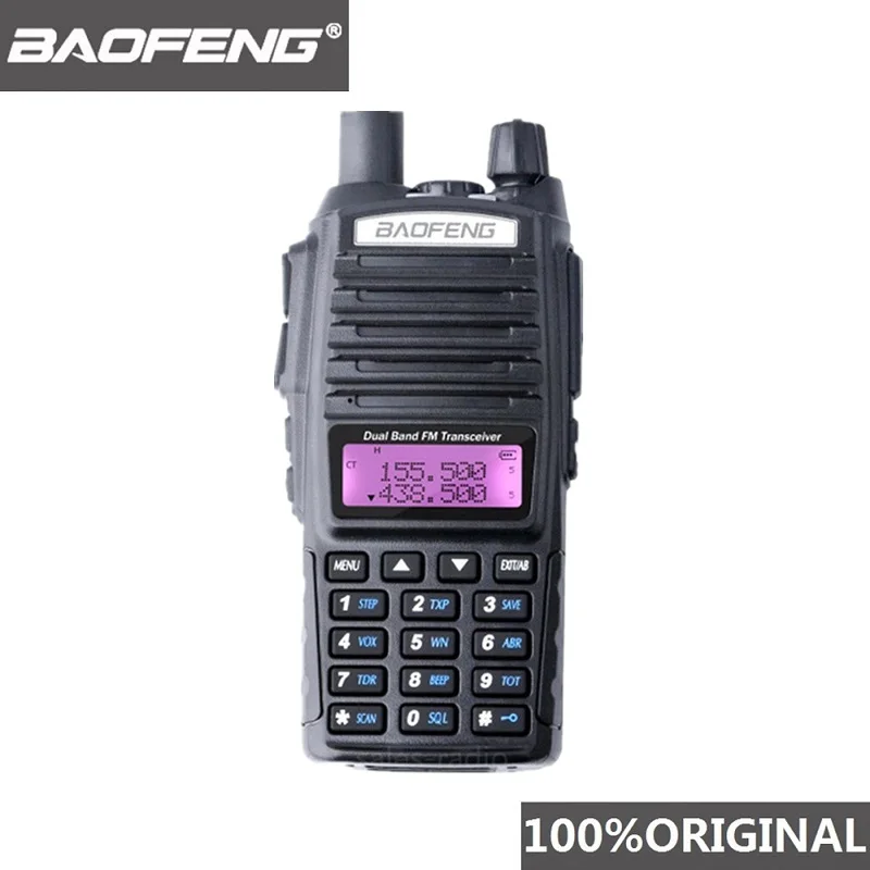 Best Price G5I3M 100% Baofeng UV 82 Walkie Talkie Dual Band Ham Radio Intercom UV82 Zwei Weg Radio VHF UHF Tragbare Jagd Hf Transceiver UV 82