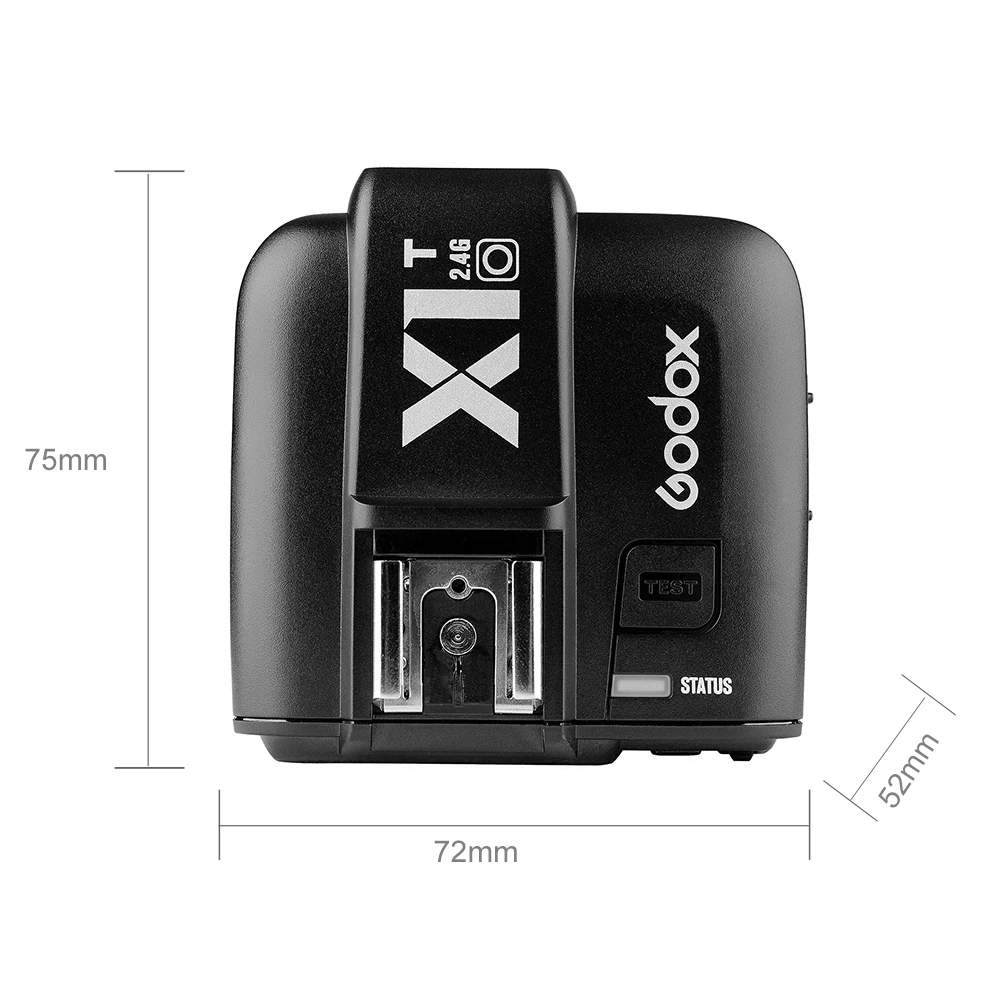 GODOX-X1T-O-TTL-Strobe-Trigger-1-8000s-HSS-32-Channels-2-4G-Wireless-LCD-Flash (2)