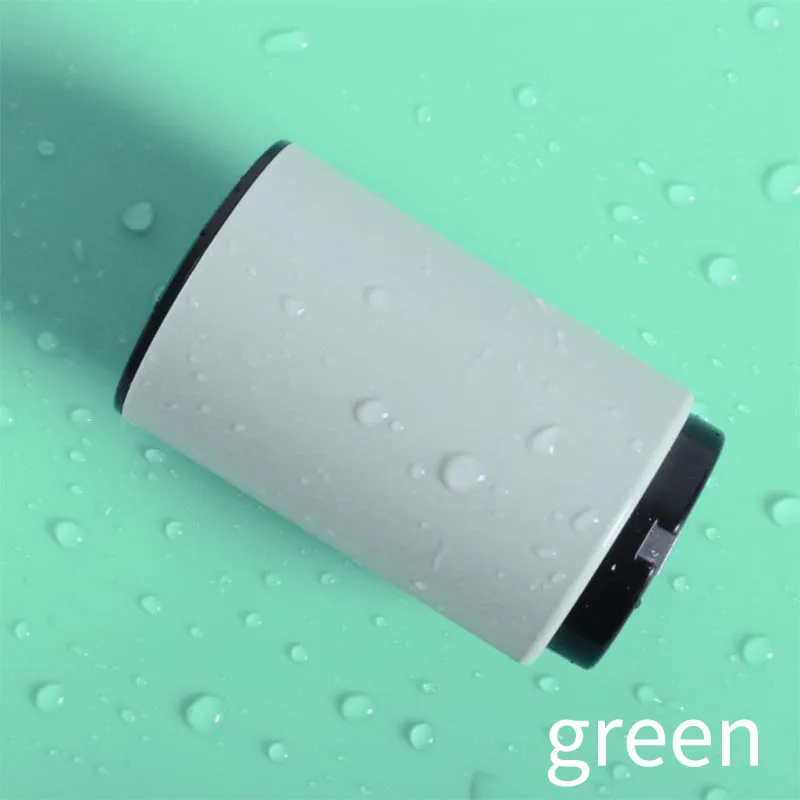 Открывалка для бутылок, питьевой набор для открывания бутылок, барные инструменты, кухонные аксессуары, нажимной автоматический пластиковый магнитный портативный - Color: Green
