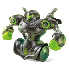 Télécommande de combat à musique légère, jouet robot de boxe rc avec rayon infrarouge