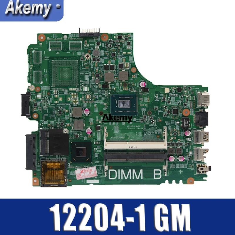

12204-1 For Dell INSPIRON 2421 3421 5421 laptop motherboard CN-07GDDC 12204-1 com Dual-core CPU orginal Teste motherboard