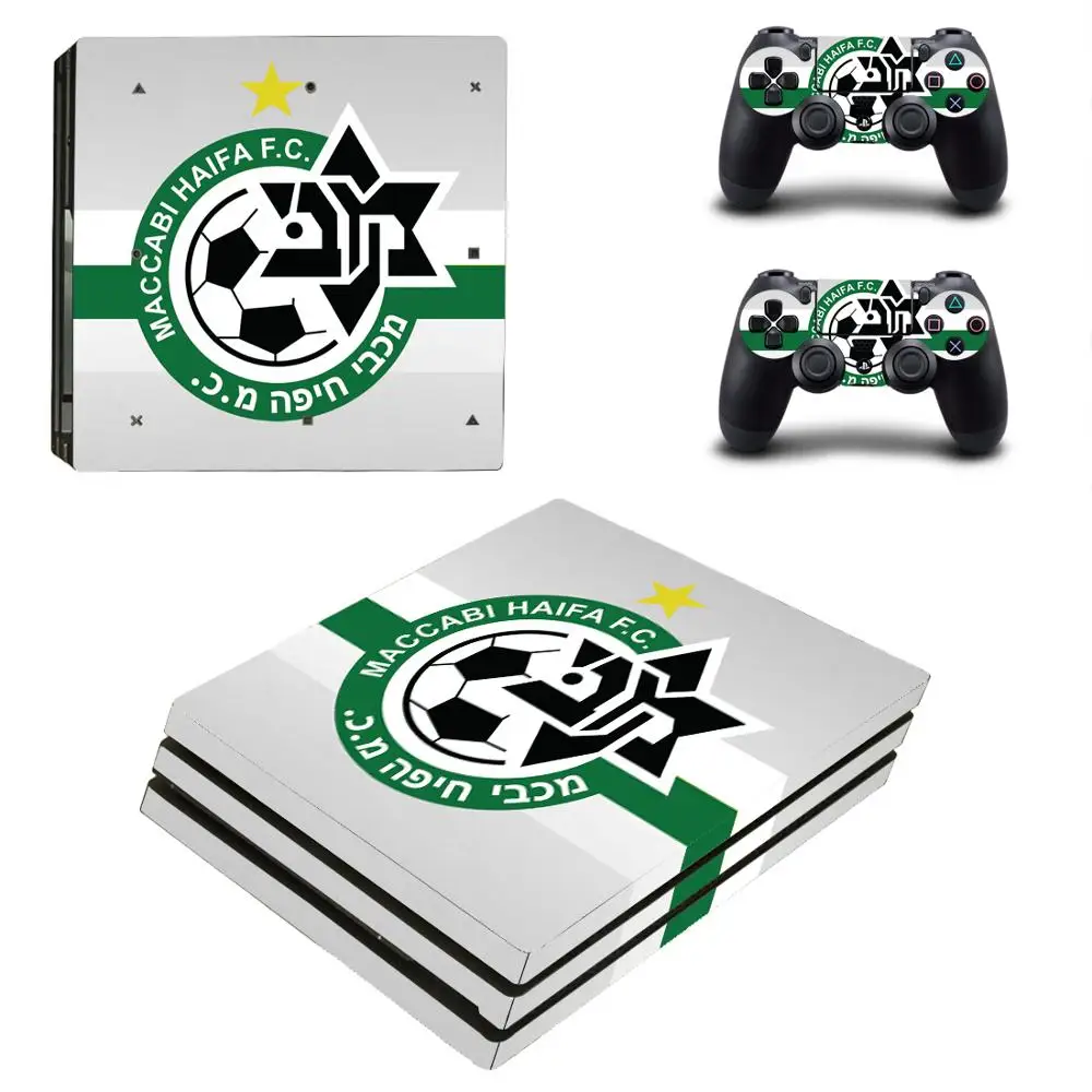 Maccabi Haifa FC PS4 Pro наклейка кожи для playstation 4 Pro консоль и контроллер для Dualshock PS4 Pro наклейка s Наклейка Винил