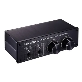 

Professional Fully Balanced Passive Preamplifier Active Speaker Volume Adjustment Controller 2 in 2 2 (2.0) Portable Play Video
