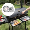 Stainless Steel Barbecue Thermometer Pit Wood Smoker Thermometer Temperature Gauge Celsius Grill Pit Thermometer For Kitchen 3