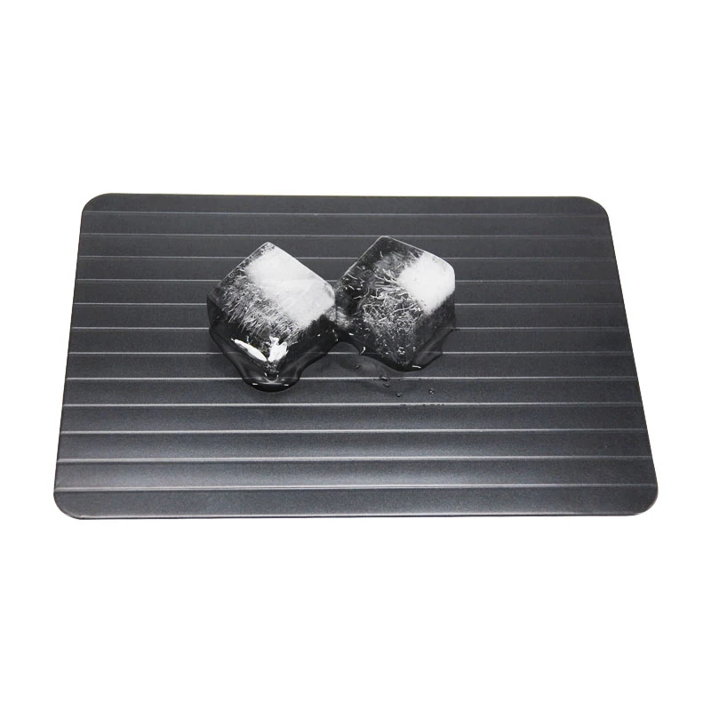 

Magic Fast Unfreezing Of food Thawing Tray Meat Rib Defrosting Board Defrost Food In Minutes Aluminum Kitchen Tools