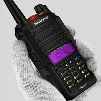 

10W BAOFENG UV-9R Plus Walkie Talkie Waterproof Tansmitter Marine CB Radio Amateur VHF UHF UV9R Transceiver Ham Radio Scanner