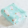 Muslin Cotton Bedding Baby Blanket 6 Layers Gauzed Cotton Kids Children Adult Sleeping Blanket For Bed 4 Large Size Optional 3