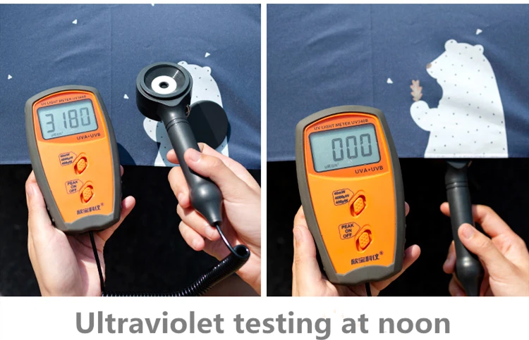 Милый мультяшный медведь Зонт с защитой от уф мини карманный автоматический складной зонт от солнца УФ дождя портативный зонт для путешествий