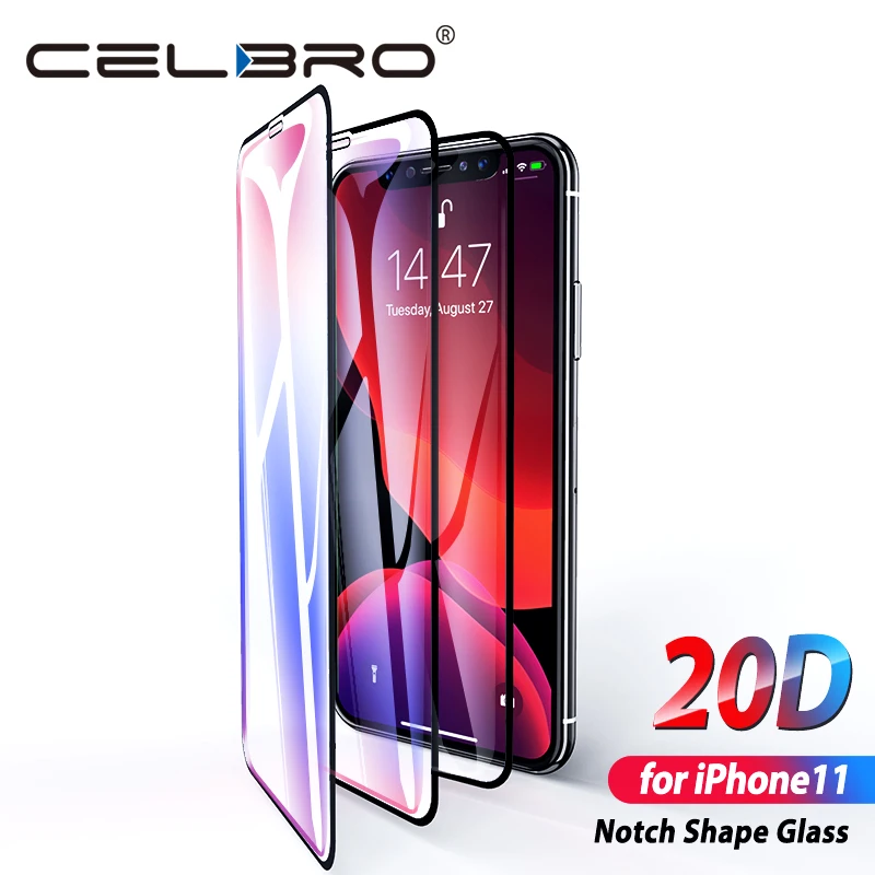 Новое закаленное стекло для Iphone 11 Pro 11pro Max защита экрана HD полное покрытие Iphone11 Xir