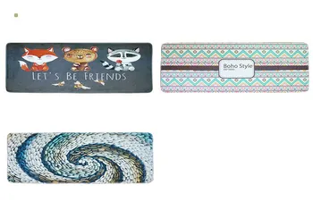 

55*160cm new printed kitchen carpet mat Europe wind large long absorbent non-slip mat