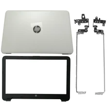 Новая ЖК-задняя крышка для ноутбука/передняя рамка/ЖК-петли/Упор для рук/нижний чехол для hp 250 255 256 G4 15-AC 15-AF 816731-001 813926-001