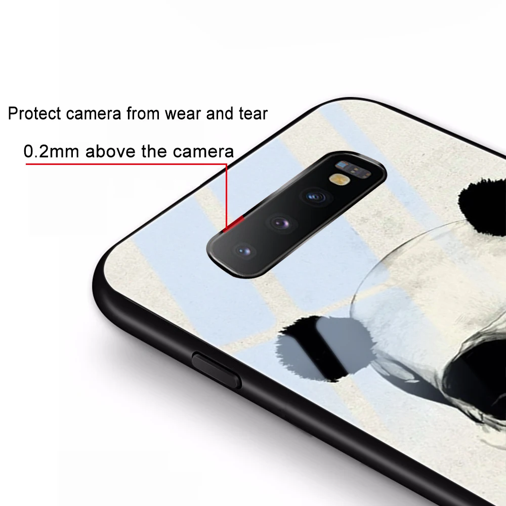 Banksy Art Glass Case for Samsung Galaxy S21 A51 S20 A50 A71 A70 S10 S9 S8 A21S M31 S10e A20 A30 Note 20 10 9 8 Lite Plus Ultra