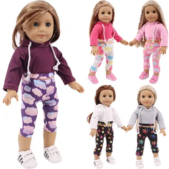 

Doll Clothes, 43 Reborn Baby Doll Clothes, 18-inch American Doll Sportswear, The Best Gift For A Generation Of Girls, Toys