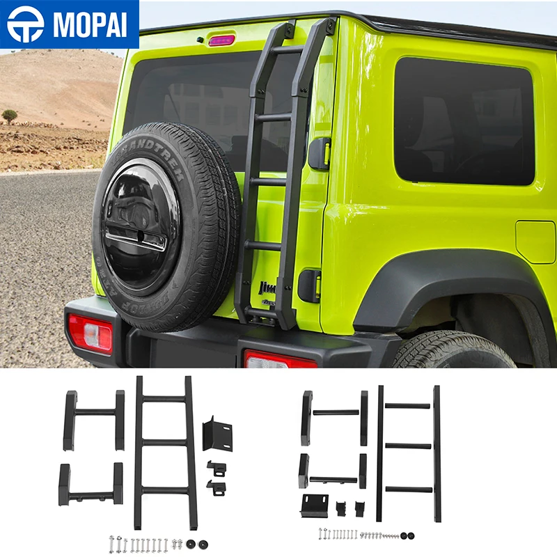 Защитные рамы MOPAI для Suzuki Jimny JB74 автомобильная задняя дверь лестница 2019 2020 внешние