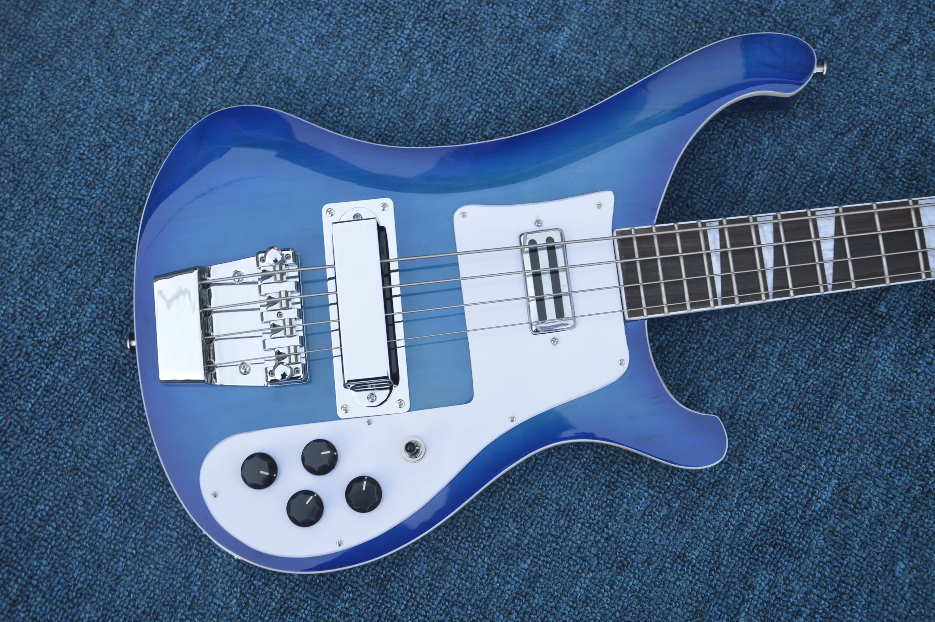 

2019 high quality factory direct electric guitar bass guitar string blue new 4 free shipping