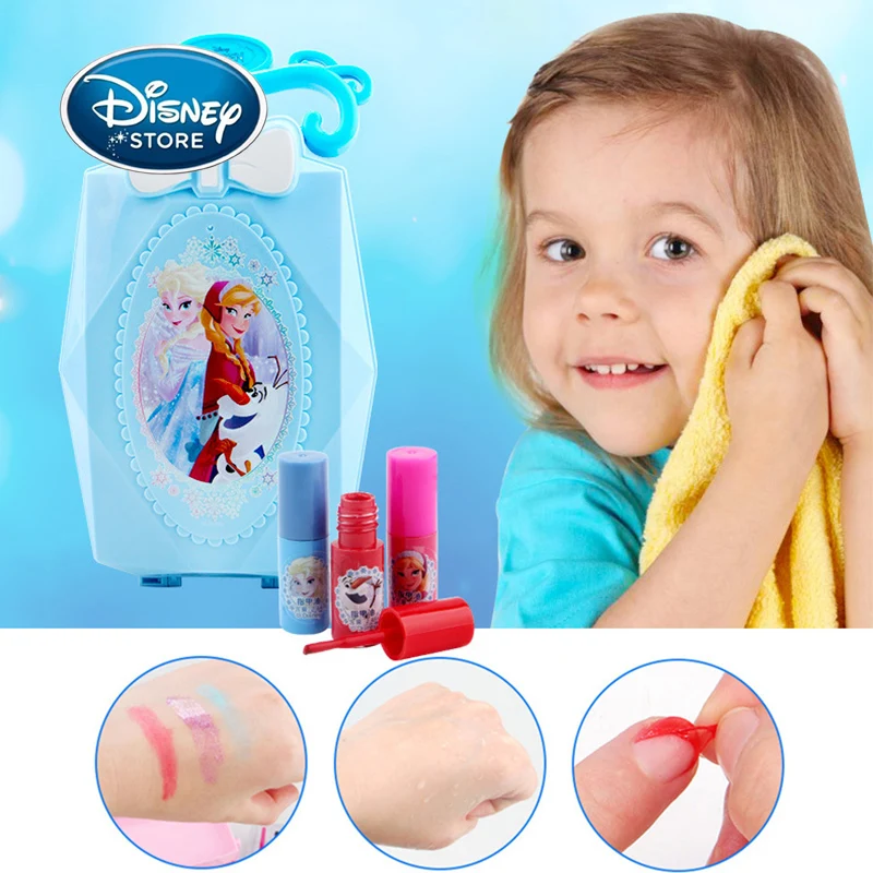 Disney Girls Frozen Snow Princess Elsa Anna Baby Girl Makeup Toy With