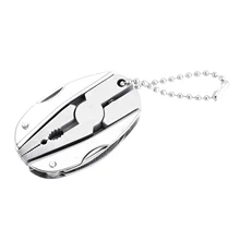 Edelstahl Outdoor Tragbare Multitool Zange Messer Schlüsselbund Schraubendreher Multi Werkzeuge Mini Zangen Herramientas Multi Tool