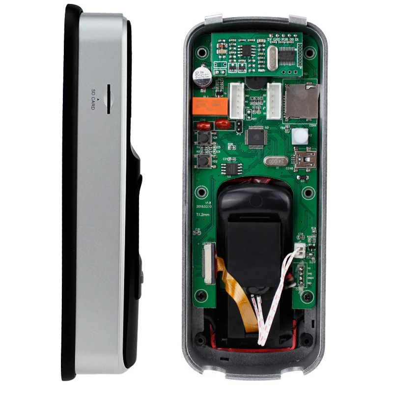 Rfid X660 сканер отпечатков пальцев устройство контроля доступа считыватель отпечатков пальцев Sd карта передача данных узкое управление Лер открывалка двери Suppor