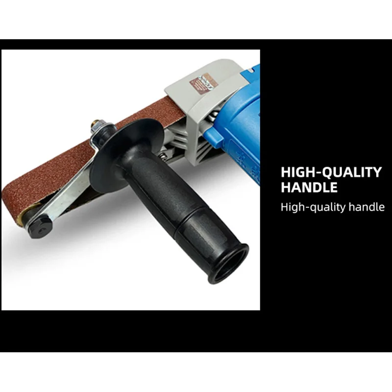 Belt Orbital Sander With Belt 30*533mm 550W Portable Woodworking Sand Belt Machine High Power Variable Speed 220V 5