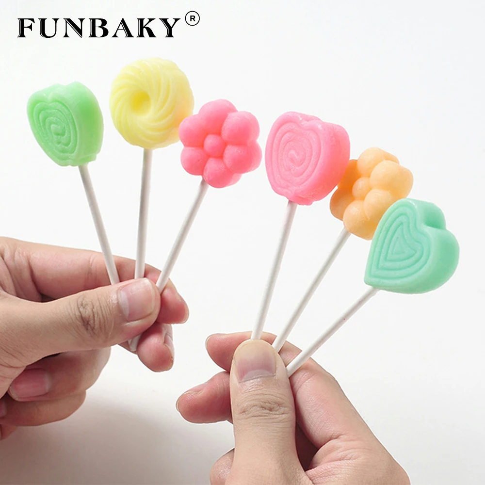 FUNBAKY креативная форма в виде 8 Соединенных леденцов силиконовая сделай сам с