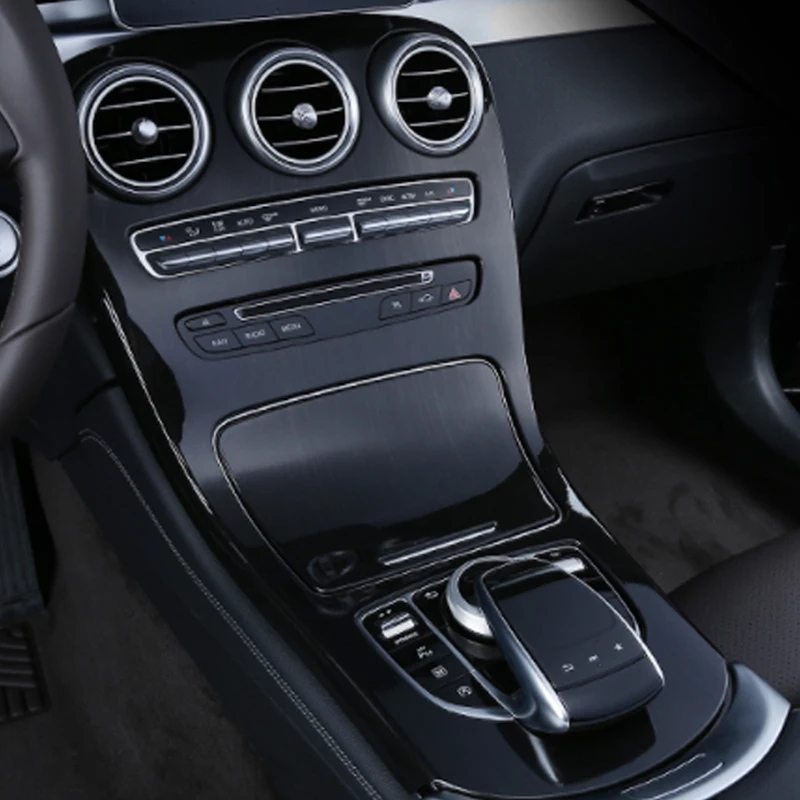 Gelinsi для Mercedes-Benz- GLC Автомобильная центральная консоль защитная пленка защитная крышка Накладка наклейка интерьерные аксессуары