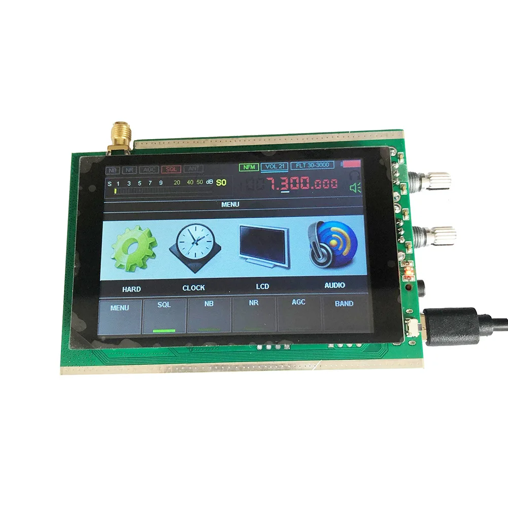 Malachite receiver SDR software radio DSP noise reduction full mode 50k-200MHz | Обустройство дома