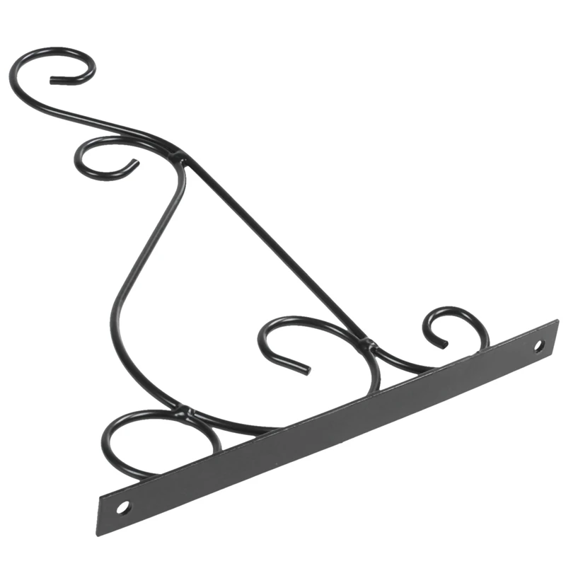 Железный садовый настенный светильник подвесной цветочный горшок кронштейн