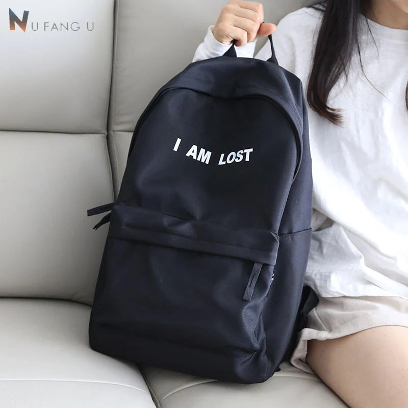 2020  Big Capacity Simple  Oxford Men's  Backpack Women Leisure Bag College School Student Book Bag Travel Boys Girls