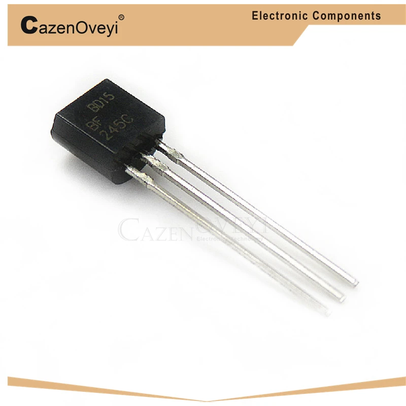 10 шт./лот BF245C F245C AMP RF NCH 30V 10MA TO-92 IC в наличии | Электронные компоненты и