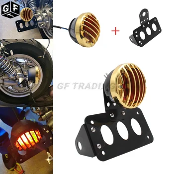 

Motorcycle License Plate Holder Bracket Tail Tidy Tail Light for Harley Choppers Sportster Bobber Sportster License Plate Cover