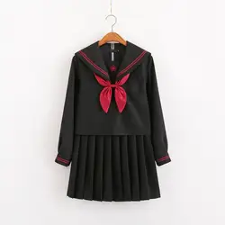 School Uniform Adjustable Non-transparent Skin-friendly Polyester Cosplay Costume for Spring  JK Uniform  JK Uniform