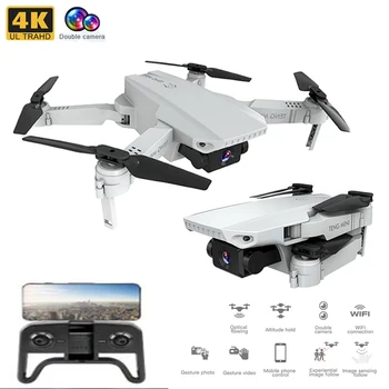 

Profession Smart WIFI FPV With 720P / 4K HD Wide Angle Camera High Hold Mode Mini Foldable Selfie RC Drone Quadcopter RTF