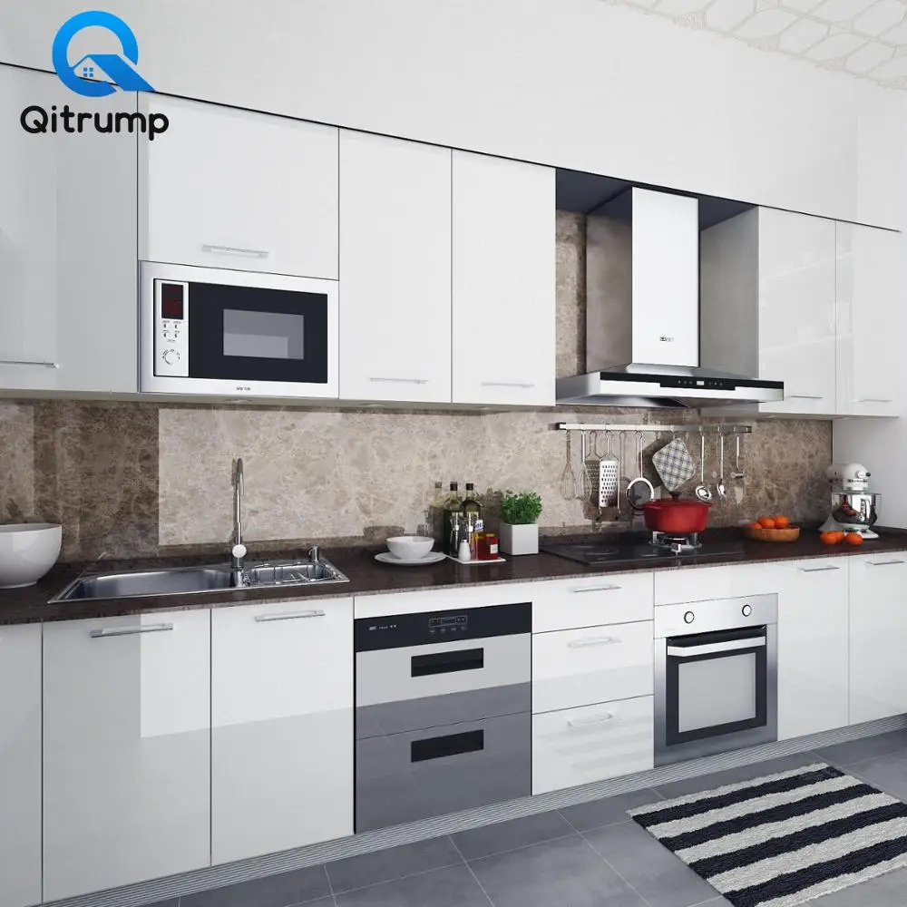 Self-Adhesive Wallpaper Vinyl Kitchen Cabinet-Film Oil-Proof Home Improvement Solid-Color