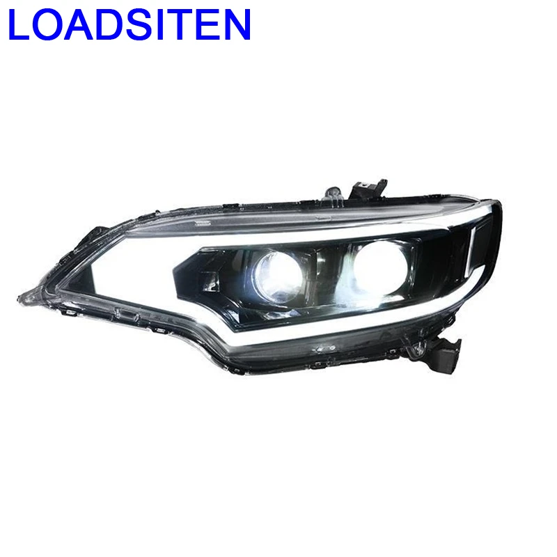 

Para Auto Styling Led Drl Daytime Running Automovil Car Lighting Headlights Front Fog Rear Lights 14 15 16 17 FOR Honda Fit