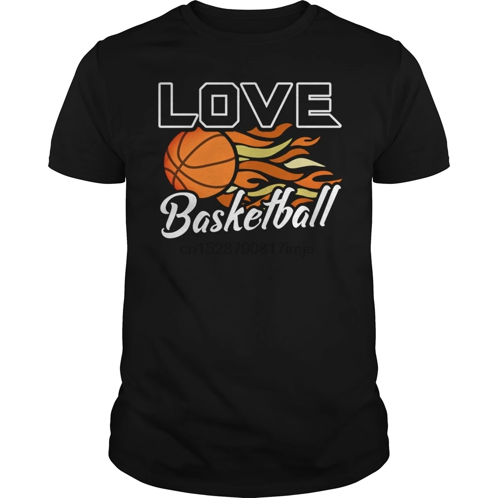 Men tshirt Love Basketball Shirt T-Shirt cool women tees top | Мужская одежда
