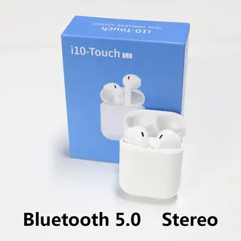 

i10 TWS 5.0 Bluetooth Earphone True Wireless touch Earphones Magnetic Charging Box PK i10 i11 i12 noise cancelling earphone