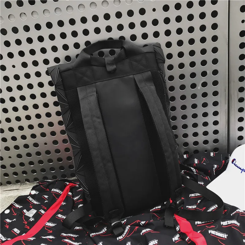 

2019 New Style Pleated Foldable Large Capacity Backpack INS Boys Journey Bag